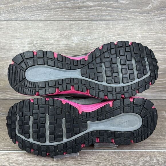 Nike Dual Fusion ST2 Women's Sz 9.5 Gray Pink Low Top Lace Up Running Sneakers - Picture 8 of 11